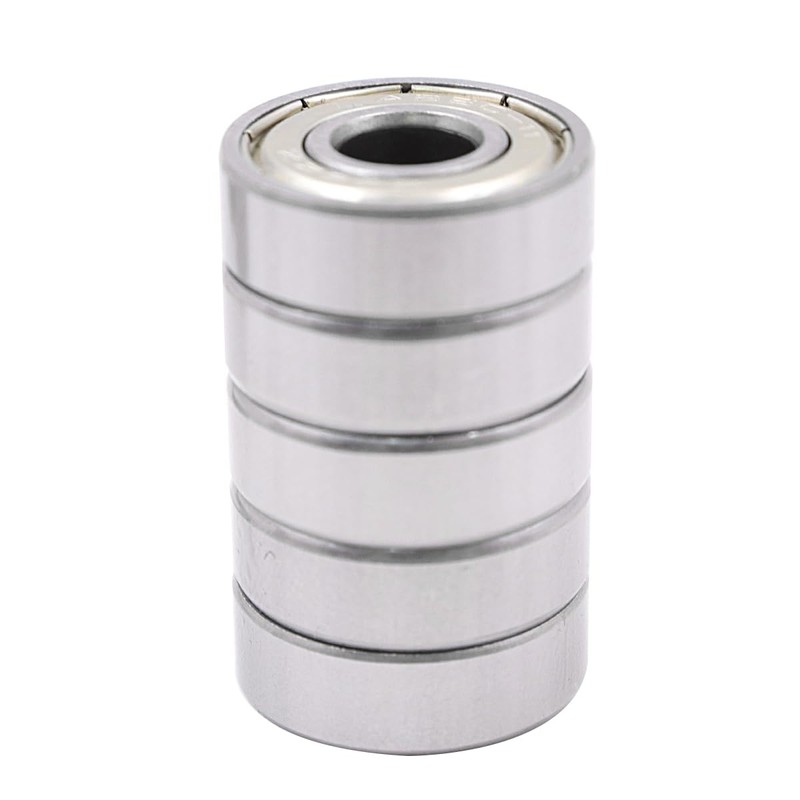 Ieron 10 pcs 608ZZ ABEC-11 Double Shielded Ball Bearings, Double