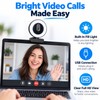 1080P USB Webcam for Video Calls & Streaming – Autofocus