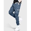 HOTake Men's Casual Cargo Pants Joggers Elastic Waist Drawstring Tapered