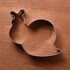 LILIAO Animal Snail Cookie Cutter, 3.7", Stainless Steel