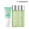 Kim Jung-moon Aloe Cure Calming Toner + Emulsion + Realoe Soothing Gel 150ml / 김정문알로에 큐어 카밍 토너+에멀젼+리알로에 수딩젤 150ml