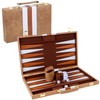 RERIVER Backgammon Set 2 Players Classic Backgammon Sets for Adults