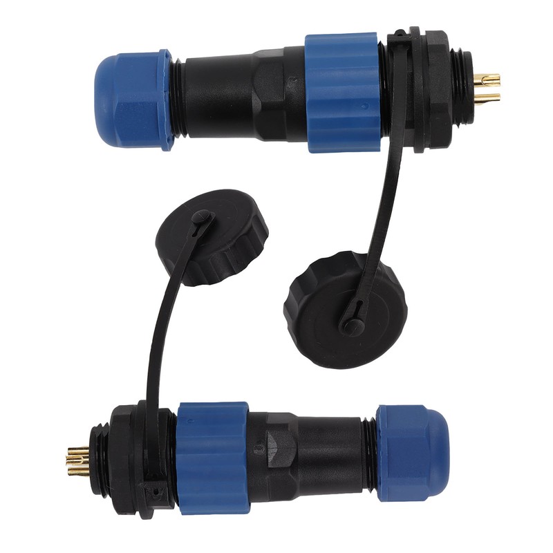 2Pcs SD16 IP68 Waterproof Aviation Connector SD16 Female Plug Male