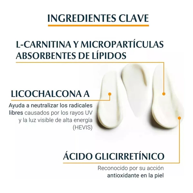 Eucerin Gel Crema Oil Control Toque Seco Solar Fps 50ml