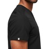 FIGS Chisec Three-Pocket Scrub Top for Men – Black, XL