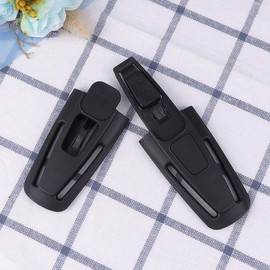 CLISPEED 3pcs Car Seat Chest Harness Clip Car Seat Safety Belt Clip Buckle Universal Replacement for Baby and Kids (Black)