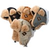 Clakllie Warm Trapper Ear Flaps Hats Russian Fur Hat Trooper