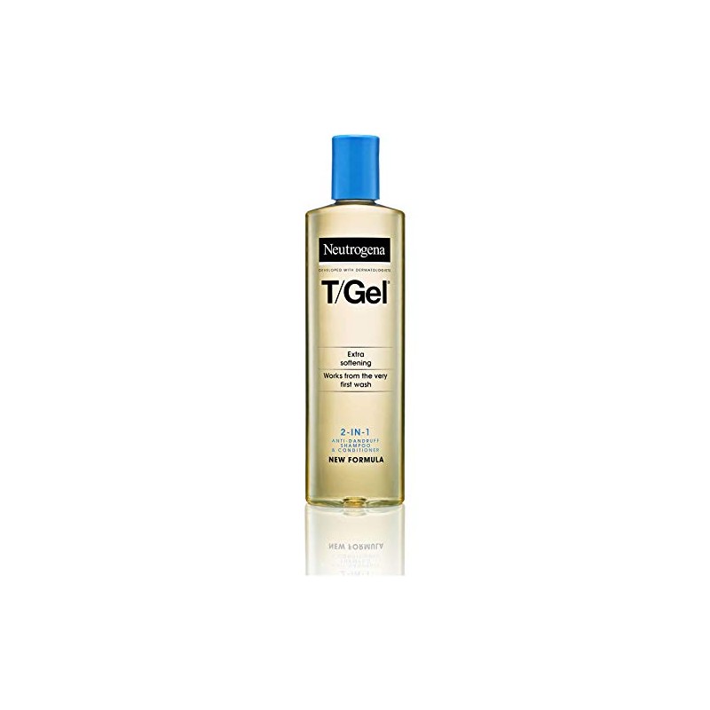 Neutrogena T/Gel 2 in 1 Dandruff Shampoo, 250 ml