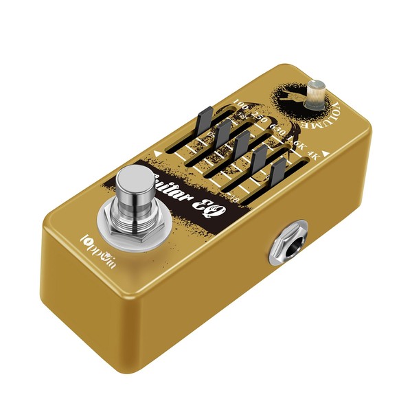 IOppWin Guitar Pedals, 5-Band Guitar Graphic Equalizer Pedal with Master