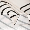 GKLEASG Boho Mid Century Extra Long Shower Curtain, 72Wx78H Minimalist