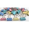 19mm Small Assorted Colour Foldback Clips Paper Binder Clamps Clips