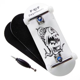 P-REP V2 Performance Complete Wooden Fingerboard - Series 1 Graphic (34mm x 97mm, Alien Brain)