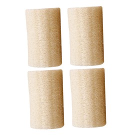 TOVINANNA 4pcs Natural Loofah Body Wipe Shower Brush Comfortable Bath Exfoliating Sponge for Men Women Cleaning Back Scrubbing Durable Practical Design