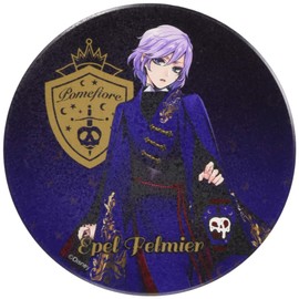 Tees Factory TWL-5580695EP Twisted Wonderland Coaster, Epel Fermier, Φ 4.1 x Depth 0.3 inches (10.3 x 0.8 cm)