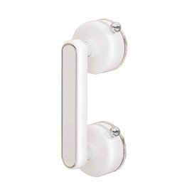 YIDELAI - Suction Cup Door Handle, Adhesive Cabinet Handle, Suitable for Kitchen Sliding Doors, Window Glass, Refrigerator Doors, cabinets, etc (White)