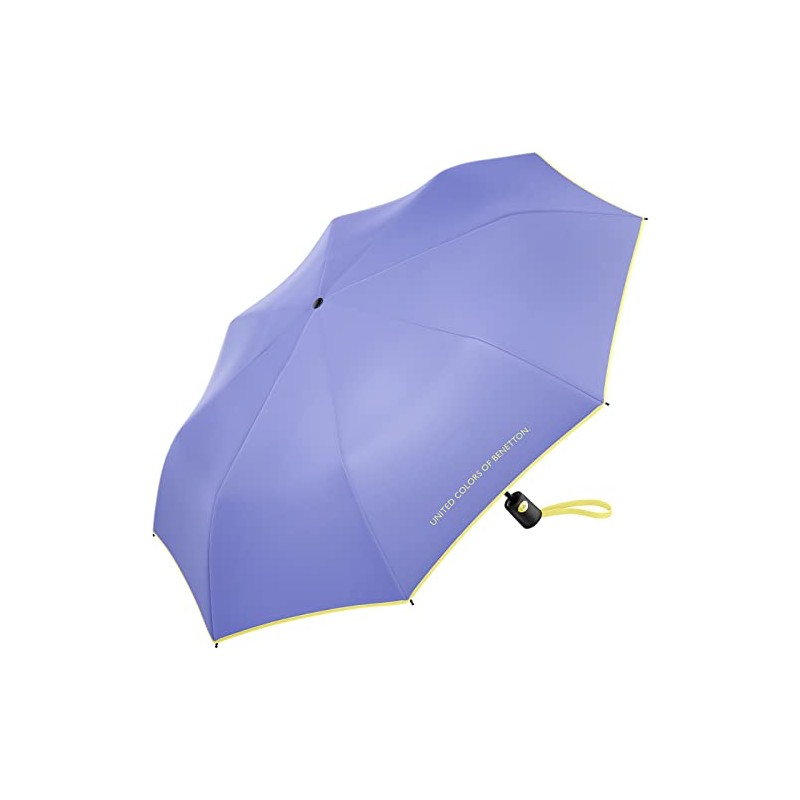 Benetton Mini AC Pocket Umbrella, Deep Periwinkle, Compact