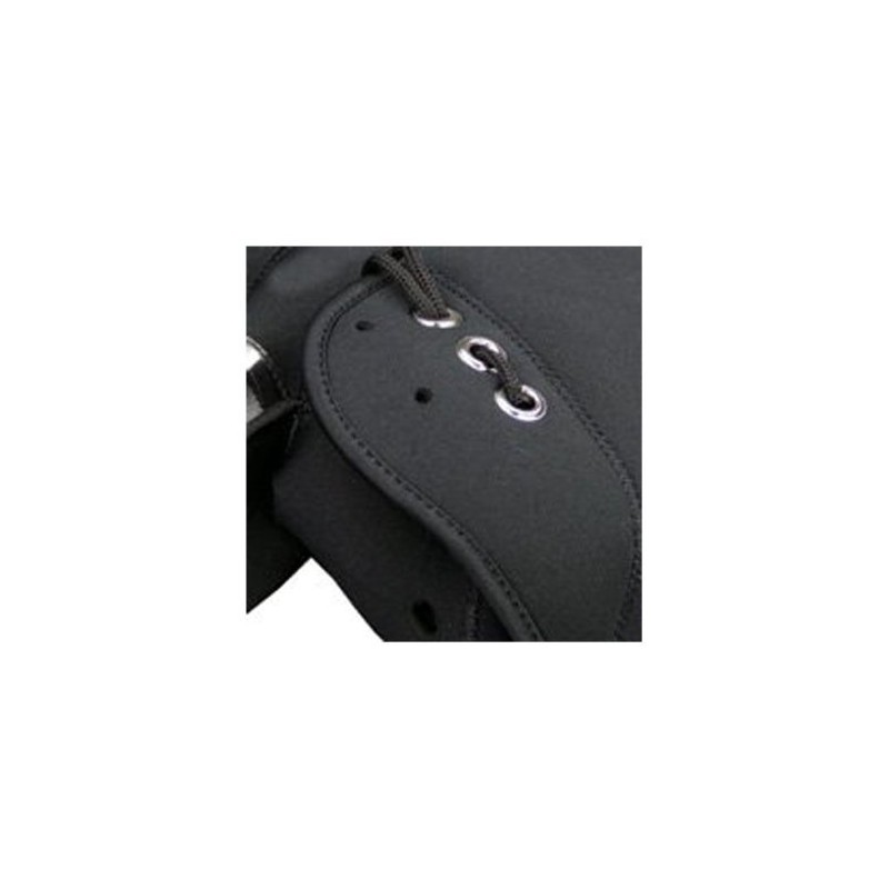 Komine AK-049 422 Motorcycle Neoprene Handle Warmer, Long, Black/Gray, Free