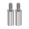 sourcing map 2pcs Dial Digital Indicator Extension Stem Rod 10mm