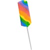 Fruidles Paddle Rainbow Swirl Lollipop, Mixed Fruit Flavor, Individually Wrapped,