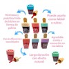 24 Mini Bálsamos Labiales 12 Tintas Paletas Envío Gratis