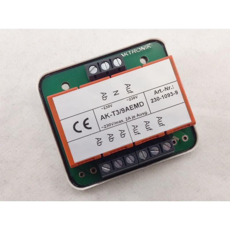 Shutter Control Shutter Control without Phase Connection for 3 Motor