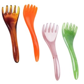 NOLITOY Sets Scalp Massage Tool Scalp Comb Massaging Head Scratcher for Neck Head Relief Polished Smooth Pcs