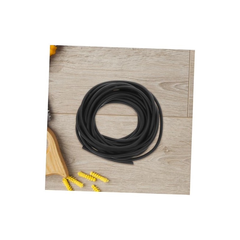 Epdm Tira de Sellado Redonda para Muebles Negra y Gabinetes