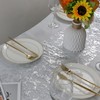 Silver Table Runner 15M, 28cm Width Hollow Metallic Glitter Sequin