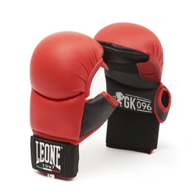 LEONE 1947 gk096, fit-karate Unisex Adult Gloves, unisex adult, GK096, red, Small