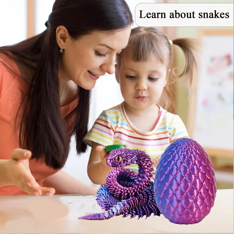 3D Printed Animals, 3D Printed Snake, 3D Snake 3D Printed
