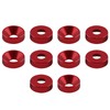10 Pcs M4 Aluminum Anodised Cup Washers with Countersunk Head