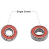 sourcingmap 2pcs 6003RS Deep Groove Sealed Shielded Ball Bearing 35