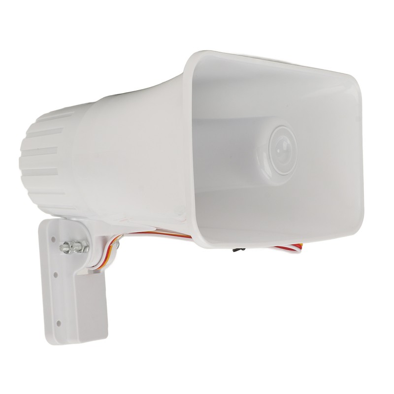 Electric Security Ring Siren Dual Tone Wired Alarm Siren Horn