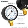 MEANLIN MEASURE 0-100Psi 2" DIAL FACE 1/4" NPT Well Pump