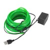 X AUTOHAUX 10 Meter/33ft Interior USB Neon EL Wire String