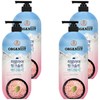 Organist Himalayan Pink Salt Rich Lather Refreshing Body Wash Mint Scent, 865ml, 4 Pieces / 오가니스트 히말라야 핑크솔트 풍성한 거품 산뜻한 바디워시 민트향, 865ml, 4개