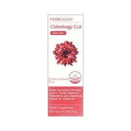 Foodology Coleology 600mg x 60 tablets 1 box / 푸드올로지 콜레올로지 600mg x 60정 1통
