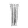 Hosley 15 Inch High Galvanized Vase. Ideal for Dried Floral