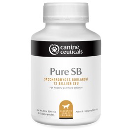 CanineCeuticals - Pure SB - Fridge-Free Probiotic for Dogs - Supports Gut & Immune Health - Survives Antibiotics & Stomach Acid - Reduces Diarrhoea - Enhances Digestive Balance & Microbiome Support