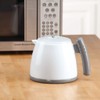 Microwave Tea Kettle - Double-Insulated Interior Keeps Water Hot. 28-oz