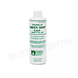 COSCO Pure Green Soap - Tattoo Medical Supplies 8oz/1-pint(16o - 8 OZ