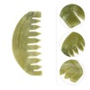 Mobestech Jade Hair Comb Scraping Comb Jade Massage Comb Head
