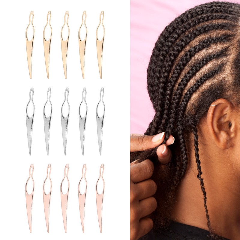15pcs Dreadlock Interlocking Tool Sisterlock Interlocking Tool Dreadlock Needle with