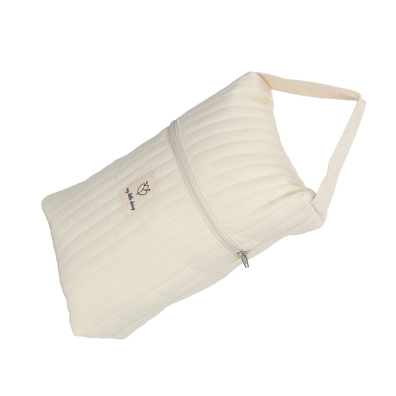 Diaper Bag Organizing Pouch Exquisite Portable Handheld Large Capacity Cotton