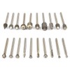 Tungsten Carbide HSS Rotary Burr Set - APlus 20pcs Wood