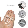10PCS RC Airplane Plastic Swing Keepers Fits 2mm Rod for