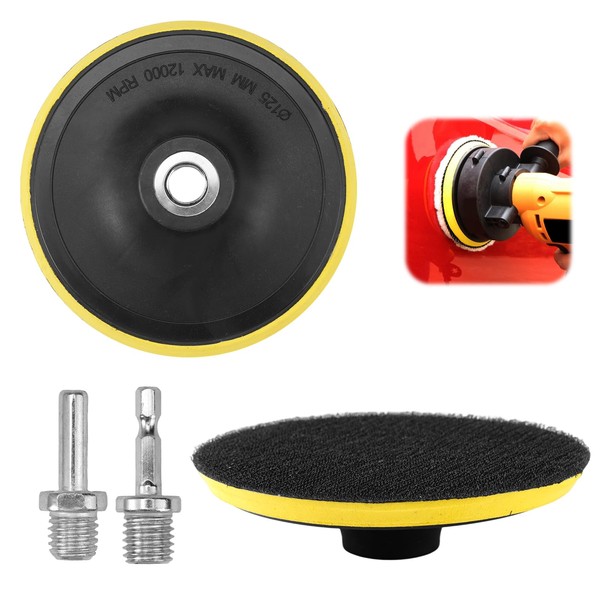 Pack of 2 5 in / 125 mm Velcro Sanding