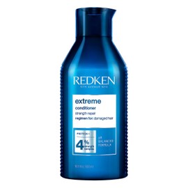Redken Extreme conditioner for damaged hair, for more shine, strength and smoothness - hair care with proteins - strengthens and repairs - anti breakage, 500 ml