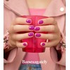 Nail Polish Strips, 20Pcs Salon Quality Gel Nail Stickers, Easy