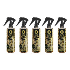 Ouro Kit 5 Termoprotector Ouro Aceite De Argán Planchado Express